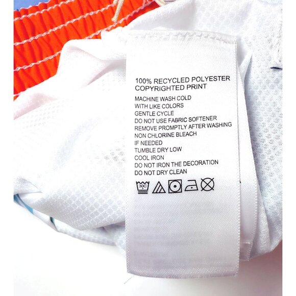 Tommy Bahama Mens Blue Tropical Luau Pockets Board Shorts Swimwear Sz XL New - Picture 9 of 12